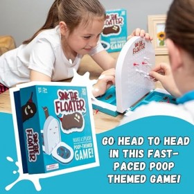 Boxer Gifts Sink The Floater Jeu pour enfants – Can You Sink The Stink? | Jeux de société familiaux amusants pour enfants et 