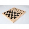 Gamez Galore Traditional Wooden Draughts Game by