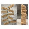 BAMNA Stacking Party Game 54 Pieces Questions Tumbling Tower Game,Practice Stacking Skills, Building The Tower and Trying Not