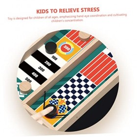 ibasenice 1 Ensemble Piste Catapulte Échecs Voyage Fronde Jouets pour Voyage Enfants Sport Jouets Enfants Catapulte Échecs Jo