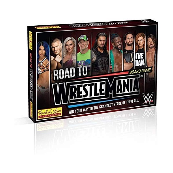 Rachel Lowe Games & Puzzles WWE Road to Wrestlemania Board Game English 