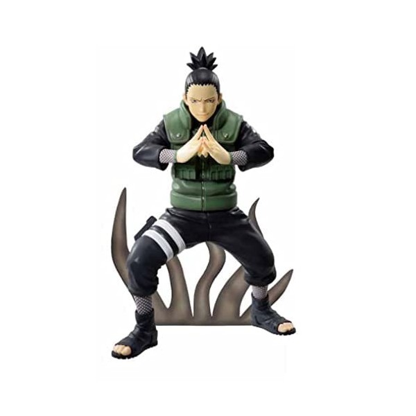 BANPRESTO NARUTO VIBRATION STARS NARA SHIKAMARU PVC Figure Figurine 17cm Cool