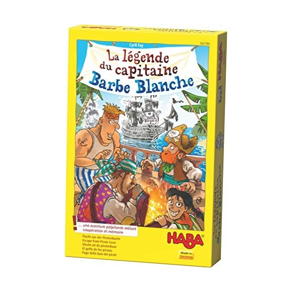 HABA 302790 - La légende du capitaine Barbe Blanche