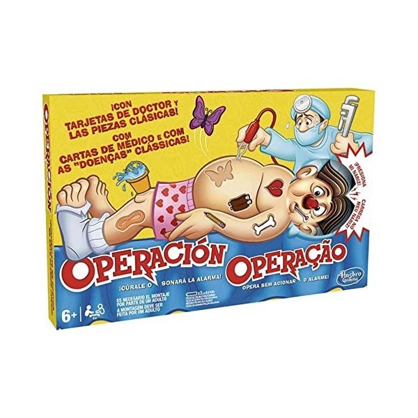 Hasbro Games  - Opération - b2176b09 - version espagnole