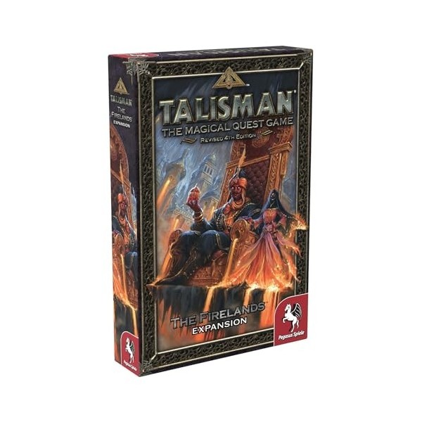 Pegasus Spiele, Talisman: The Firelands Expansion, Board Game, Ages 13+, 2-6 Players, 90 Minutes Playing Time