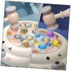 TOYANDONA 1 Ensemble De Jouets Musicaux pour Tout-Petits Banc pour Tout-Petits Jouets pour Garçons Jeu DAttaque De Taupe Tab