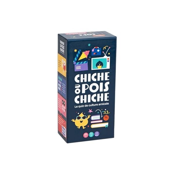 CHICHE OU Pois CHICHE - Le Jeu des créateurs de Quiz Room! - Quiz de Culture Amicale - Jeux de société pour Soirées en Famill