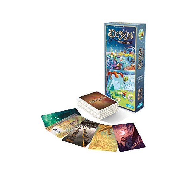 Asmodee - Dixit 9 Anniversary, Extension de Jeu de Table, édition en Italien, 8014