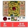 Jeu de société Jumanji, la dernière édition du Jeu daventure Classique pour Les Enfants et Les familles à partir de 8 Ans