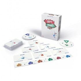 Jeu de fête Dilemma gauche et droite,Jeu hilarant pour soirée de jeu,Jeu de société coopératif,Jeu social pour adultes,À part