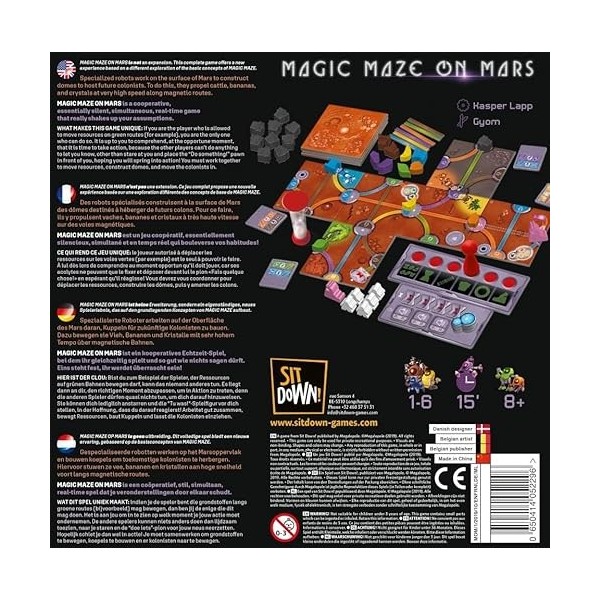 Sitdown Magic Maze on Mars