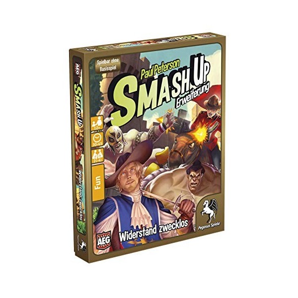 Pegasus Spiele 17279G - Smash Up : résistance Inutile