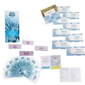 University Games 08439 Champagne Murder Mystery Dinner Party Game