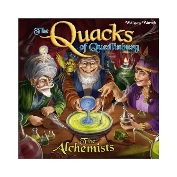 Schmidt, The Quacks of Quedlinburg: The Alchemists Expansion, Board Game, Ages 10+, 2-5 Players, 45 Minutes Playing Time
