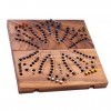 Engelhart - 350260 - Jeu de Tock dans Un Coffret en Bois - Jeu de société Canadien - Jeu en Bois de 2 à 6 Joueurs - 12,6X 25,