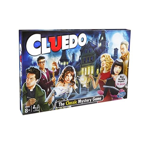 Cluedo Le Classique Mystère Jeu Version Anglais 