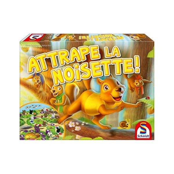 Schmidt Spiele- Attrape La Noisette Jouet, 88182, Multicolore