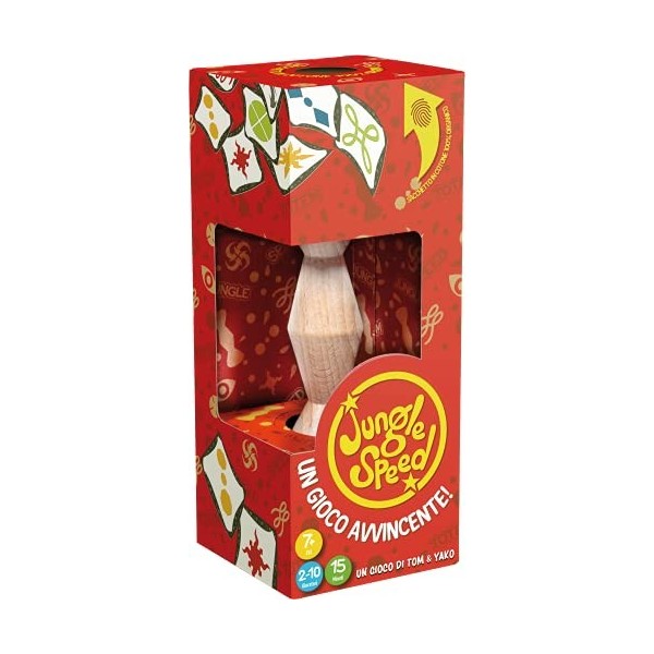 Asmodee - Jungle Speed: Eco-Pack - Jeu de Table, Party Game, 2-10 Joueurs, 7+ Ans, édition en Italien