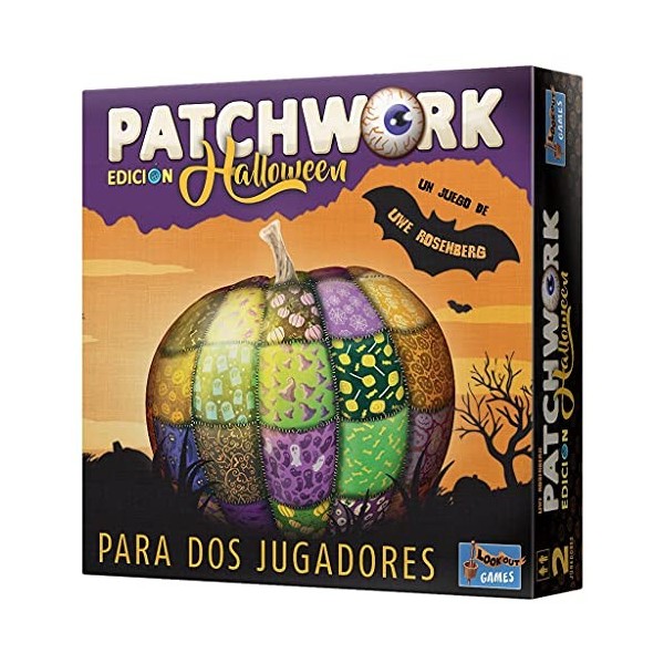 Lookout Spiele Patchwork Halloween - Jeu de société en espagnol LKGPAH01ES