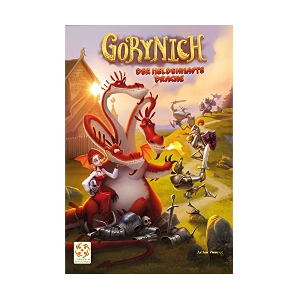 Lifestyle Boardgames- Gorynich Dragon Jeu, LSBD0006, Multicolore, coloré, Centre