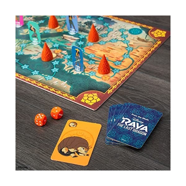 Ravensburger Disney Raya et Le dernier Dragon Enchanted Forest Jeu de société pour Enfants à partir de 6 Ans – 2 à 4 Joueurs