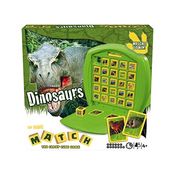 Top Trumps 035804 Jeu de Société Dinosaures Multicolore - Version Anglaise