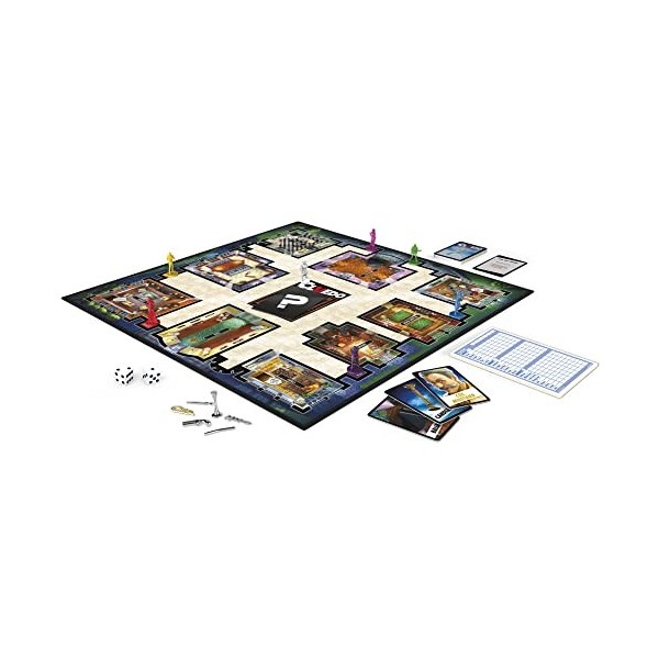 Hasbro Gaming Jeu Cluedo . comprend le fantôme de Mrs White Cards . jeu de société mystère pour enfants à partir de 8 ans ex