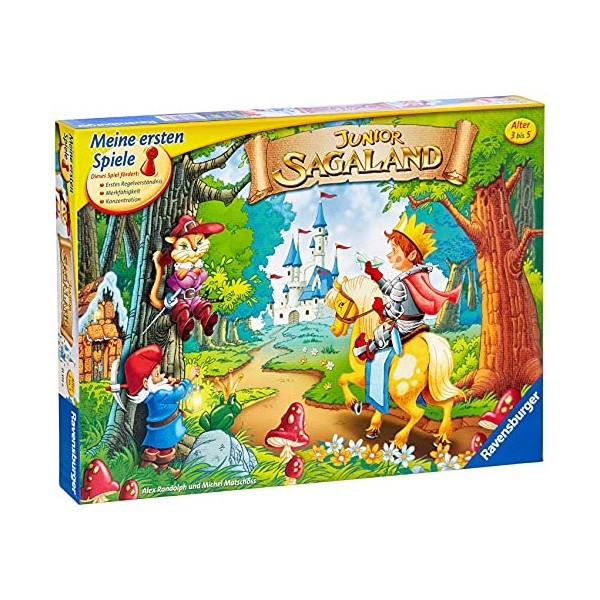 Ravensburger - 21372 - Ameublement et Décoration - Jeux Enfants - 21372-Mon Premier Sagaland - version allemande