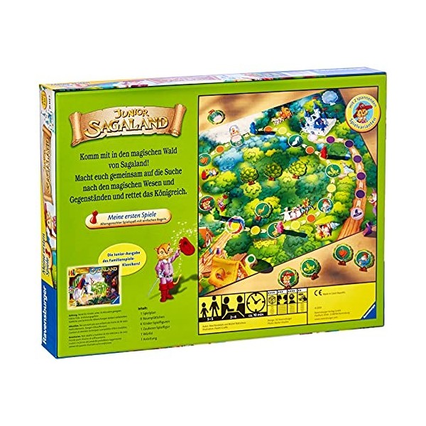 Ravensburger - 21372 - Ameublement et Décoration - Jeux Enfants - 21372-Mon Premier Sagaland - version allemande