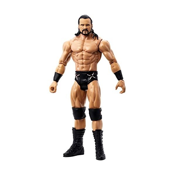 WWE WrestleMania Figurine articulée de catch, Drew McIntyre avec visage détaillé, jouet pour enfant, GVJ76