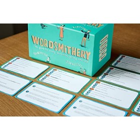 Clarendon Games Wordsmithery: The Bestselling Party Quiz Word Definition Game for Adults, Teens and Kids – Think, Laugh, and 