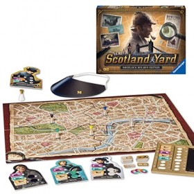 Ravensburger - Scotland Yard Sherlock Holmes - Jeu de stratégie Famille - 2 à 6 Joueurs dès 10 Ans - 45-60 Minutes - 27344 - 