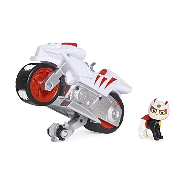 Paw Patrol LA Pat Patrouille - VEHICULE + Figurine Rocky Moto Pups - Moto avec Rétrofriction Et Figurine Amovible De Rocky 6