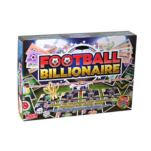 Football Billionaire Jeu de société 3e édition | Jeux de société familiaux pour Enfants et Adultes | 6 Ans et Plus | Jeu Fami