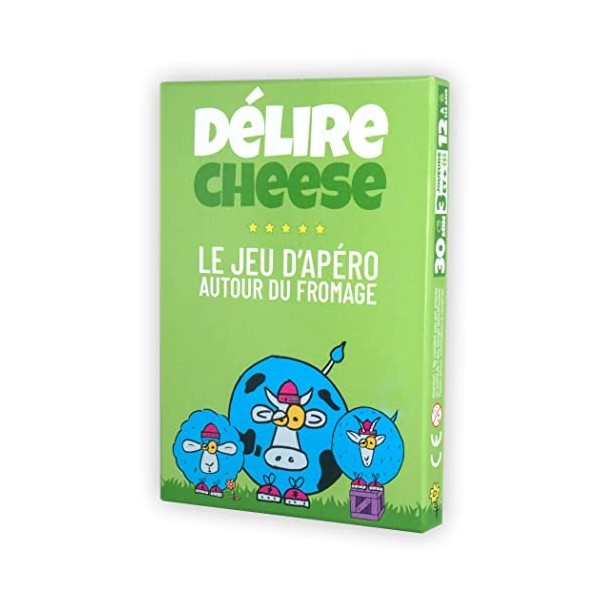 Délire Cheese, Le Jeu dapéro delire Autour du Fromage Jeu 