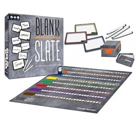 The OP USAopoly - Blank Slate - The Game Where Great Minds Think Alike - Un Jeu Amusant avec des associations de Mots Anglais