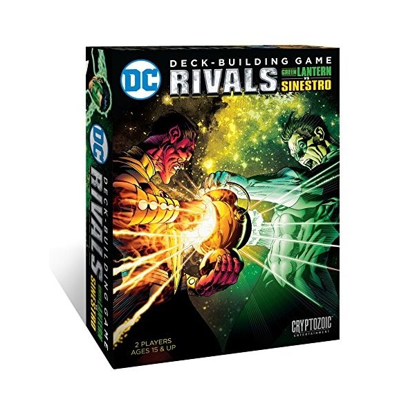 Unbekannt Cryptozoic Entertainment CRY02759 DC Deckbuilding Game: Rivals Green Lantern vs. Sinestro , Multicolore
