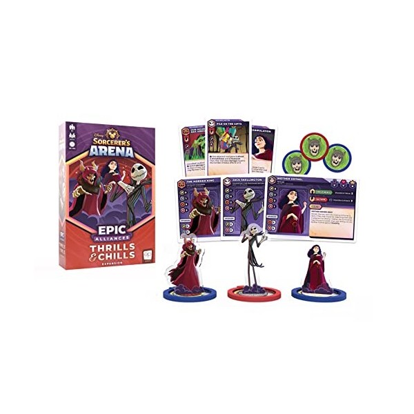 The OP USAopoly - Disney Sorcerers Arena: Epic Alliances Thrills & Chills Expansion - Jeux De Société - Jeux De Société - De