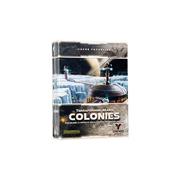 Ghenos Games Colonies [Expansion pour Terraforming Mars], TMCL, Multicolore - Version italienne