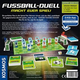 Kosmos 697792 Duel de Football Faisant Votre Jeu, Jeu de Football Tactique comme Jeu de société, à partir de 8 Ans, pour 2 à 