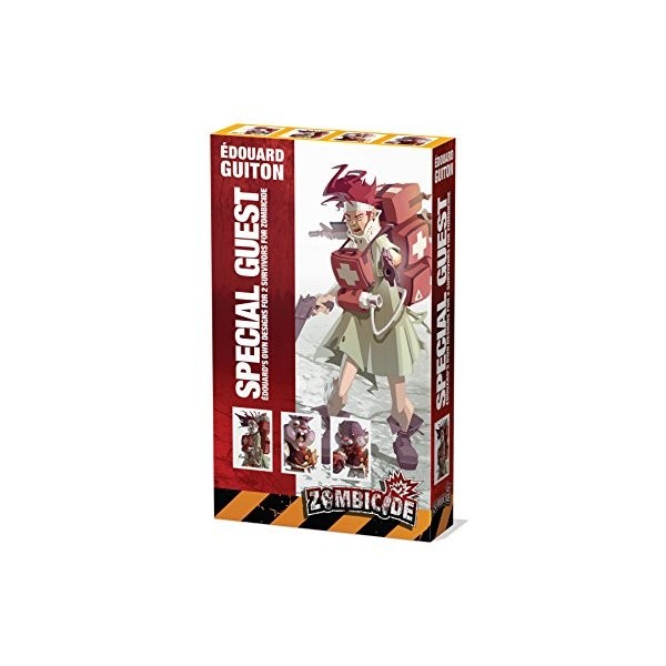 Edge Entertaiment Espagne Zombicide Special Guests - Guiton - Plusieurs langues, GUG0062CMN - Version Espagnole