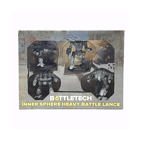 Catalyst Game Labs BattleTech Mini Force Pack : Lance de Combat Lourde à sphère intérieure