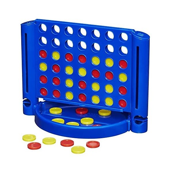 Hasbro Gaming Jeu Connect 4 Grab and Go Version Originale 