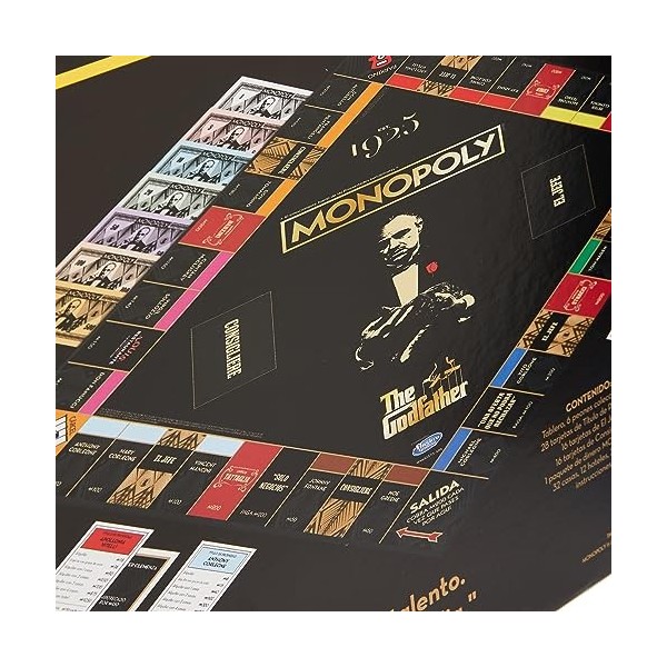 Winning Moves 20009000006 The Godfather: Monopoly [Version Espagnole]
