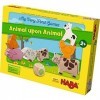 HABA 4778 - My Very First Games Upon Animal - Jeu dempilage - À partir de 2 Ans - Version Anglaise fabriqué en Allemagne 