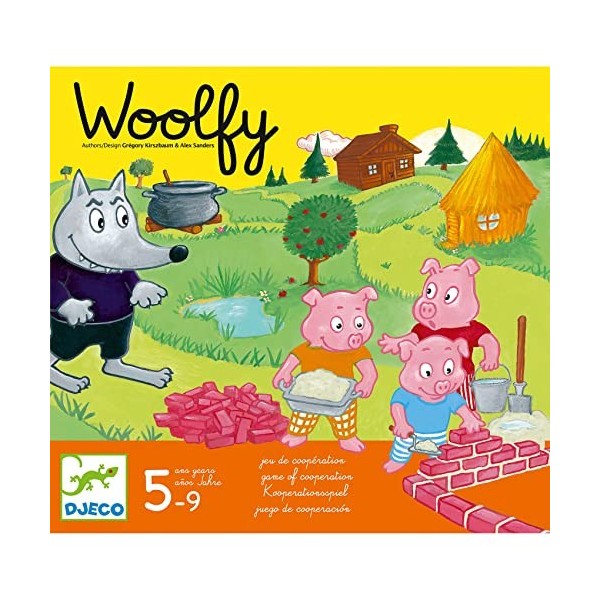 DJECO Jeu Woolfy