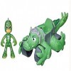 PJ Masks Animal Power, véhicule Pyja-Destrier Deluxe de Gluglu, Jouet préscolaire avec Figurine de Gluglu, dès 3 Ans F5342 Mu