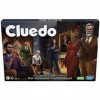 Jeu de société Cluedo, Jeu Cluedo renouvelé pour 2-6 Joueurs, Jeux de Crime, Jeux de détective, Jeux familiaux pour Enfants e