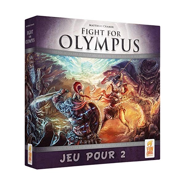Funforge | Fight for Olympus | Jeu de société | À partir de 12 ans | 2 joueurs | 30 minutes