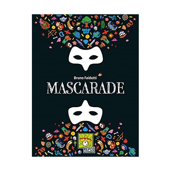 Repos Production | Mascarade | Jeu de fête | Jeu de Cartes | 4-12 Joueurs | À partir de 10 Ans | 30+ Minutes | Allemand